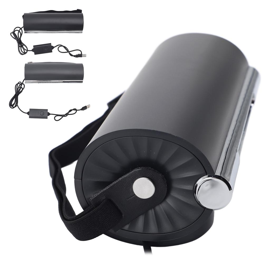 USB Car Seat Fan 3 Wind Speeds Powerful Recirculating  Low Noise Car Cooling Fan for Backseat SUV