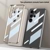 Galaxy S25 Ultra Electroplating Clear Phone Case for Samsung Galaxy S25 Ultra Hard Shell Transparent Protective Cover