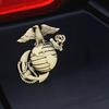 Weather Resistant Car Decal Celebrating US Marine Corps 250th Anniversary Featuring 3D Shape & Enamel Coloring for Auto