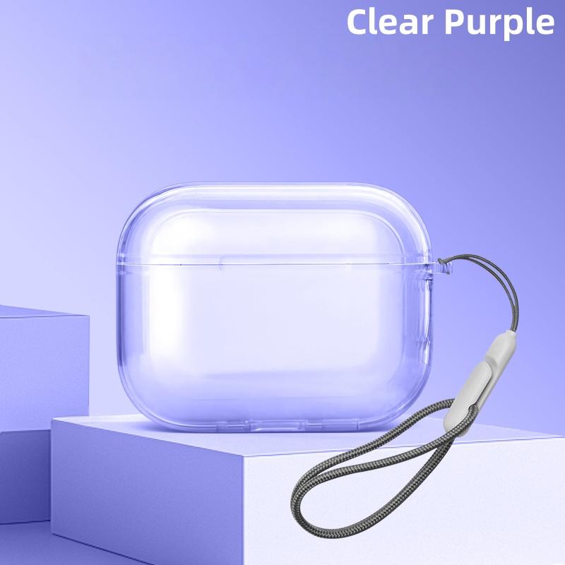 Transparent Case for AirPods Pro 3 Case Cover Accessories with Cleaning Kit Shockproof Protective Cover for Airpods Pro 3 Case