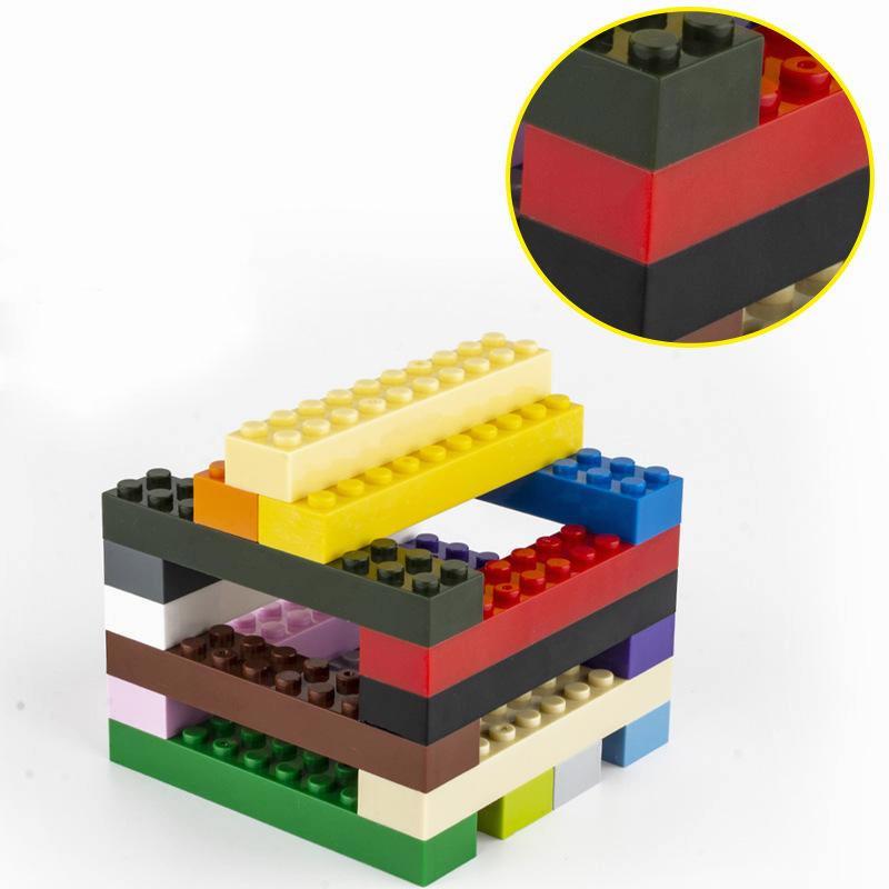 100g Small Particle 3006 High Brick 2x10 DIY Building Block Compatible with Creative Gift MOC Building Block Castle Toy