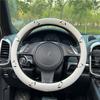 Women's Car Steering Wheel Cover Anti Slip Durable Cute Cartoon Bear Cars Steering Wheel Covers Universal Auto Handle Decoration