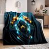 1pc Aquaman, Hero Flannel Throw Blanket Lightweight Soft Warm All Season Blanket for Sofa, Bed, Travel,L1028004