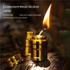 4 Wicks Metal Alcohols Stove Light Weight Compacts Aluminum Alloys Stove For Camp Hiking Trip