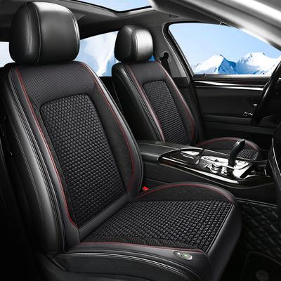 Housse de siège auto universelle respirante été refroidissement cuir PU coussin de siège avant auto housses de siège intérieur automobile