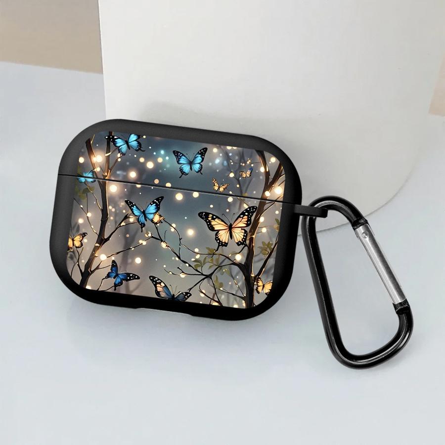 Gradient Butterfly Pattern Earphone Cases Cover Case For Airpods 1 Pro2 Pro3 Pro 4 3 2