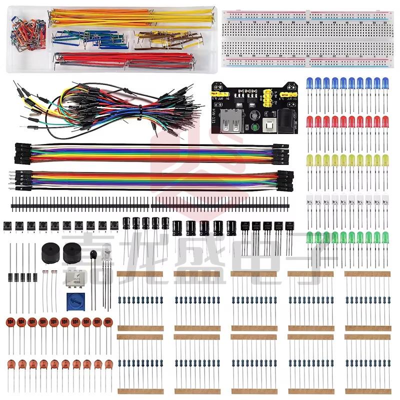 830-Hole MB-102 Breadboard Kit for UNO R3 Beginner Starter Pack