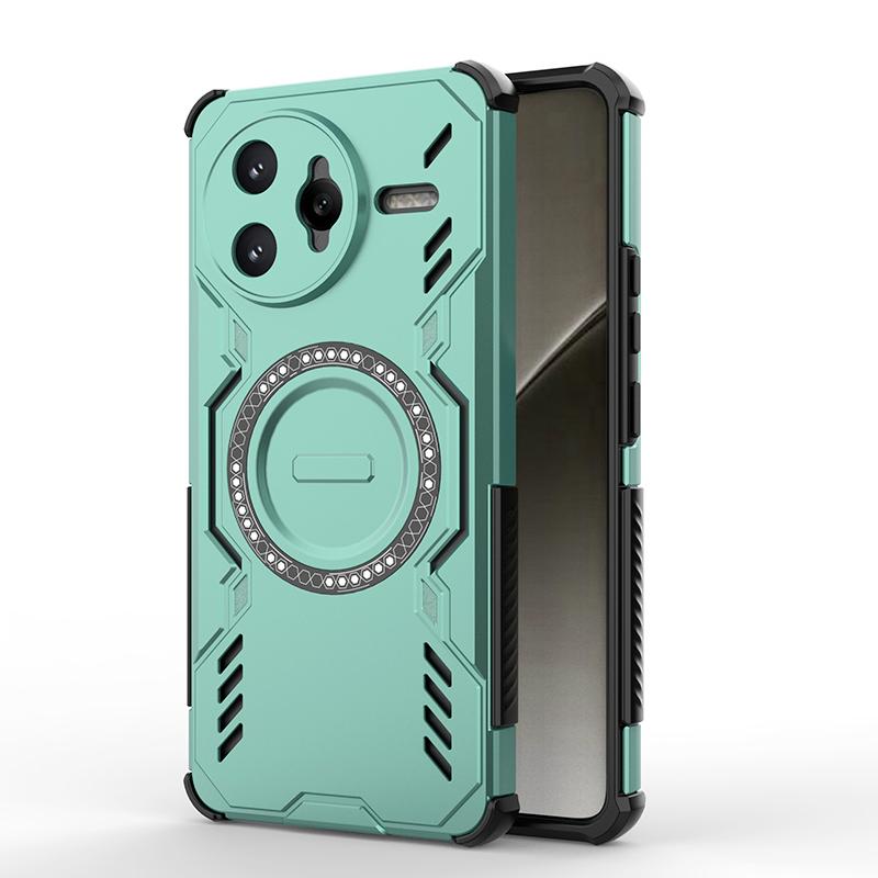 KEYSION Hollow Heat Dissipation Case for POCO F7 Pro F7 Ultra Magnetic Cooling Shockproof Phone Cover for Xiaomi POCO F7 Ultra
