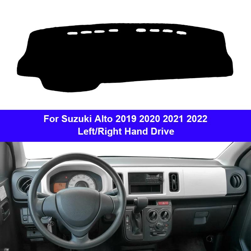 Auto Car Dashboard Cover Dash Mat Carpet Cape for Suzuki Alto 2019 2020 2026 2026 Anti-sun Shade Auto Protector Rug