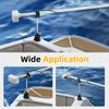 Trolling Motor Stabilizer Mount Applicable for Minn Kota Terrova/Riptide Ulterra/Riptide PowerDrive & Marine-Grade Adjustable