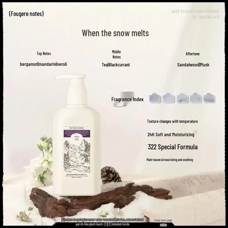 Roopy Snow Melt Fragrance Body Lotion