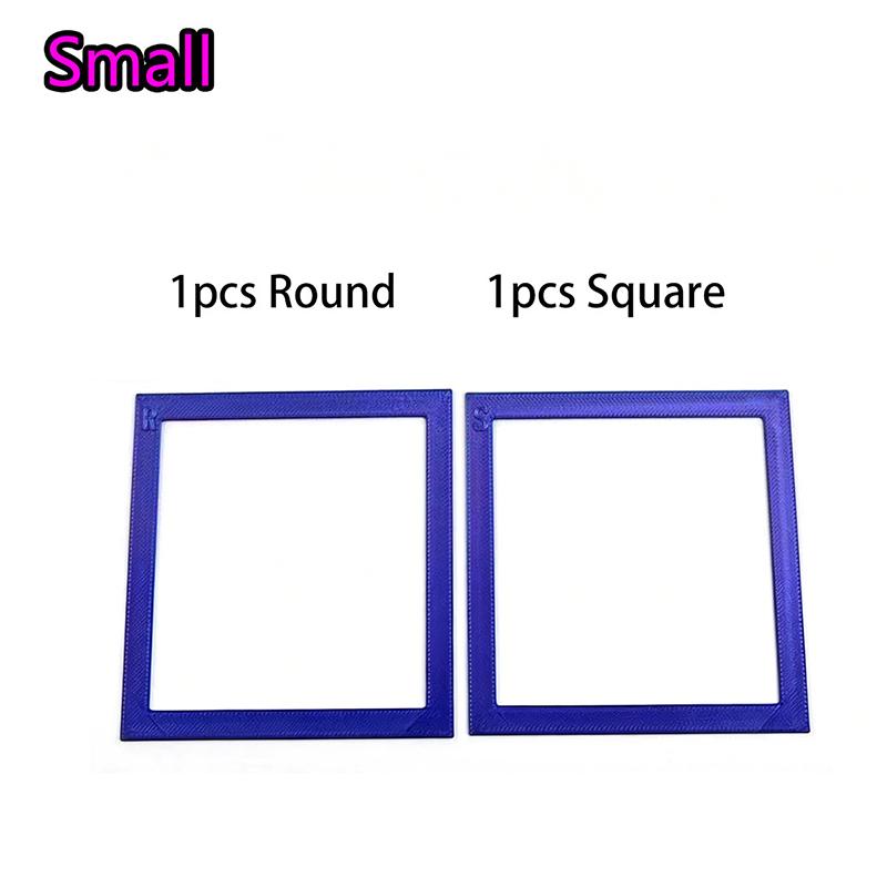 2Pcs Vibrant Rhinestone Frames with Magnetic Design for Craft Positioning