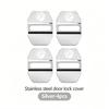 4Pcs Car Door Lock Cover Stainless Steel Protection Accessories Stickers For BMW G80 G06 G07 G42 G14 G15 G16 F82 F20 F21 F83 M2