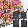 4Pcs Bead Counting Tray for Jewelry Making Plastic Sorting Board for 3/4/6/8mm Beads Sliding Divider Tool Craft Bead Sorting Organizer