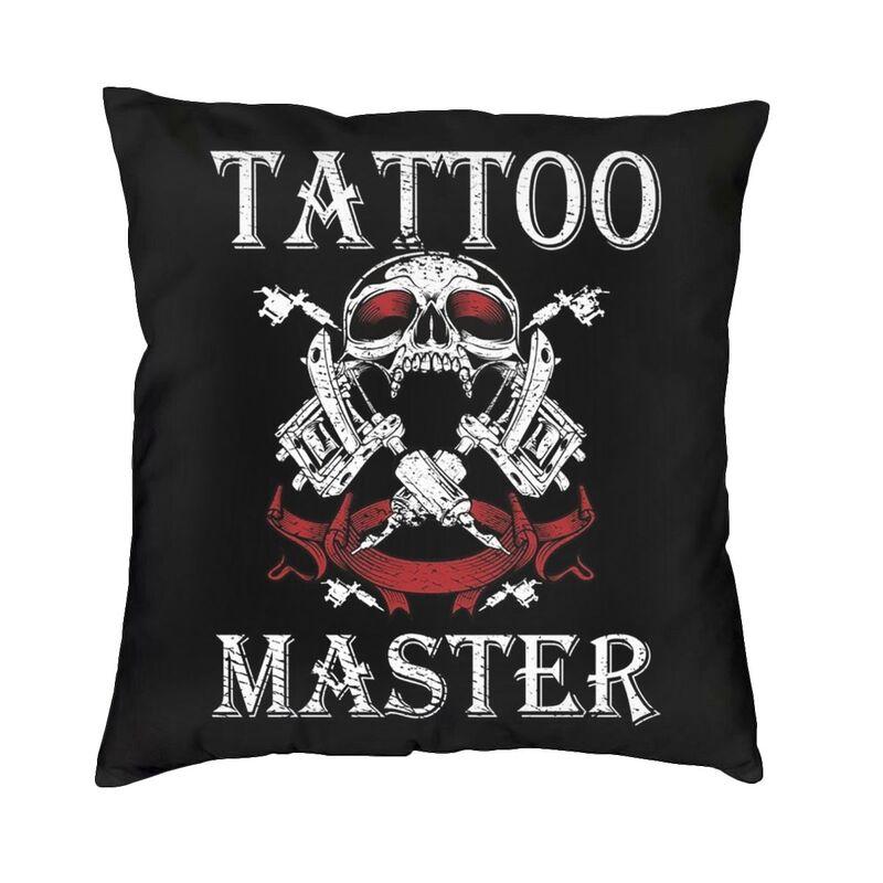 Luxury Funny Tattoo Master Cushion Cover 40X40 Tattooists Artist Gift Pillow Case For Sofa Square Pillowcase Bedroom Decoration
