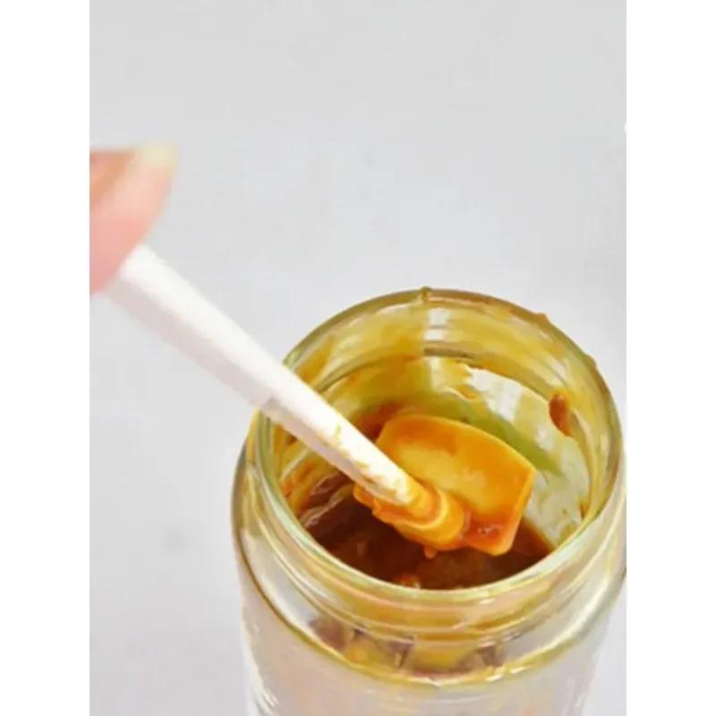 Bucătărie Unelte Mici Silicon Patiserie Răzuitor Sticlă Lungă Spatulă Aluat Gem Ketchup Prăjitură Model Mâner Lung Instrument Răzuitor pentru Copt