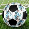 Lionel Messi Size 5 Soccer Ball, Machine-Stitched PVC, Durable & High Bounce, All Ages Fit, Fan Merchandise, Matches & Outdoor Use.