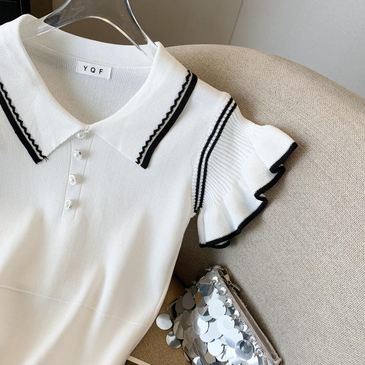 Summer Women's Dress Design with A Sense of Western-style Fashion, Age Reducing Knitted Skirt, A-line Dress for Women