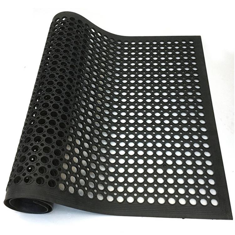 Elegant Oil-Proof, Non-Slip Rubber Mat for Kitchens, Bathrooms, and Restaurants