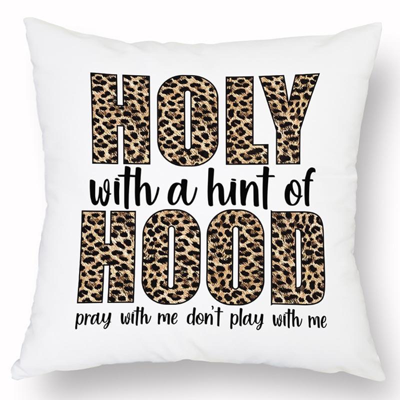 Νέα Χριστουγεννιάτικη Λινή Τυπωμένη Μαξιλαροθήκη Σπίτι Καναπές Σαλόνι Διακοπές Ανθεκτικό στη Βρωμιά Μαξιλάρι