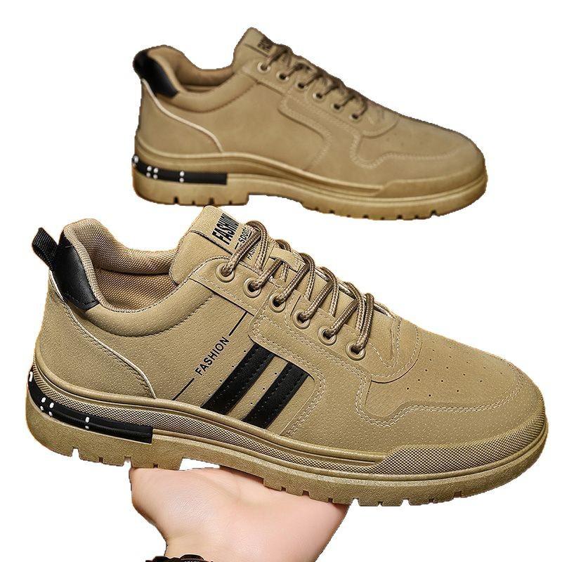 Herrenschuhe Neujahr Neuer Frühling Baustellenarbeit Freizeit Arbeitsschutz Board Schuhe Arbeit Arbeit Rutschfest Abriebfest Schuhe Herren