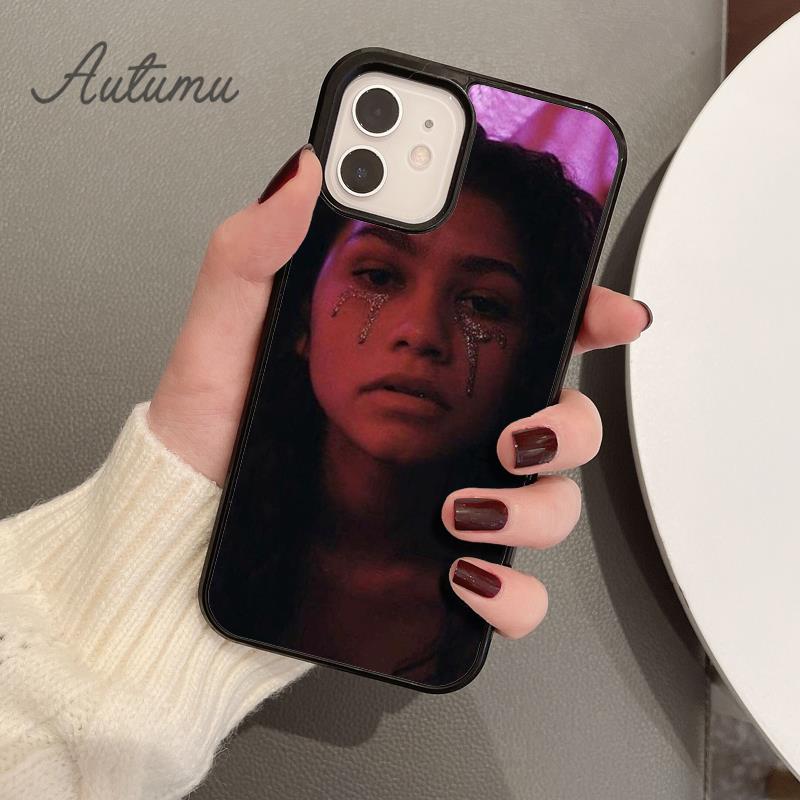 Euphoria Zendaya Phone Case for iPhone 17 Air 15 16 11 12 13 14 Pro Max Plus Cover coque Fundas Shell