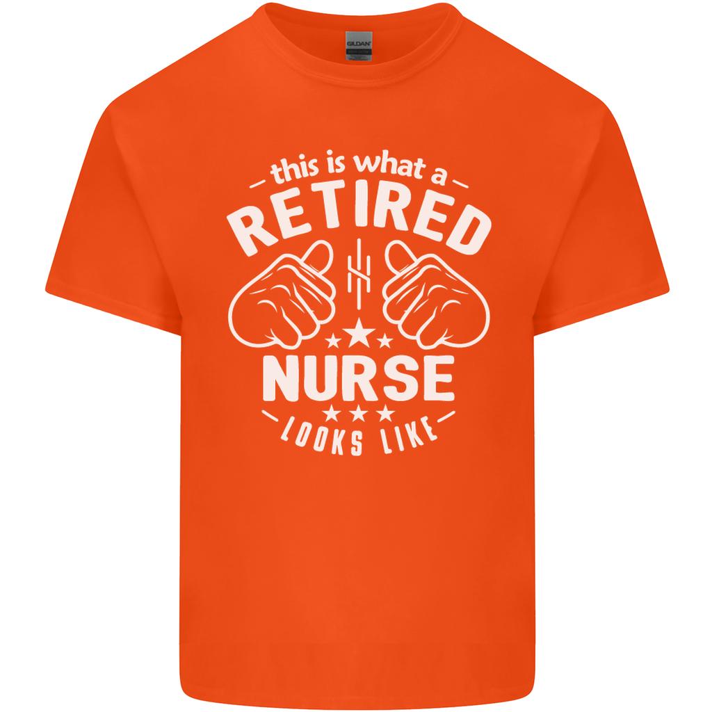This Is What a Retired Nurse Looks Like Unisexs Light Cotton TShirt