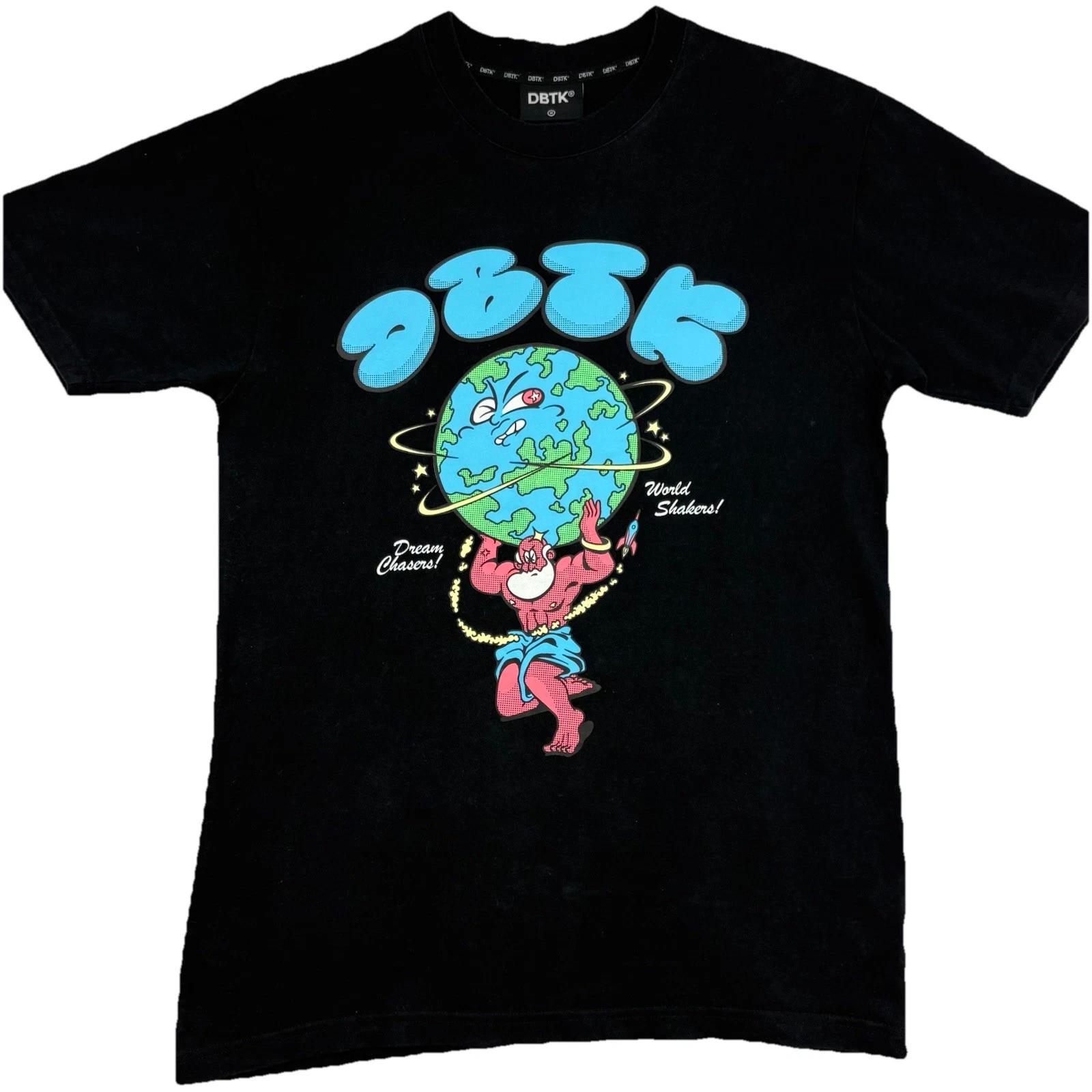 DBTK Don t Blame the Kids T Shirt Mens Size M World Shakers Streetwear Black Tee 2XL