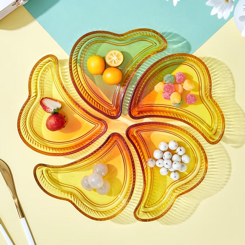 BAILOCK Liyue Glass Fruit Bowl 5-Piece Set