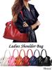 Elegante Schultertasche für Erwachsene oder aus Kunstleder marineblau [Monoa], Design, Hand-Schulterriemen, 2-Wege, Tasche, Damenmode, n1408,