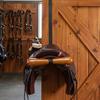 Lightweight Saddle Rack 1/2Pcs Horse T-Shaped Hanger, Heavy Duty with Hanging Support Strap, Space-Saving Holder Stand for Stables, Barns, Shows
