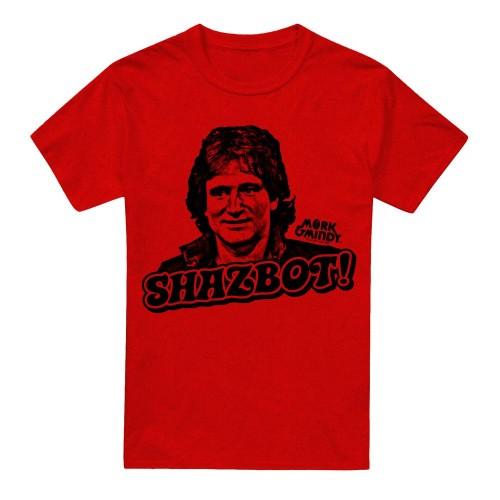 Mork And Mindy Unisex Adult Shazbot T-Shirt