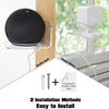 Modern Acrylic Wall Shelf Functional Acrylic Speaker Wall Mount Easy Mounting Stylish Design with Clear Sticker