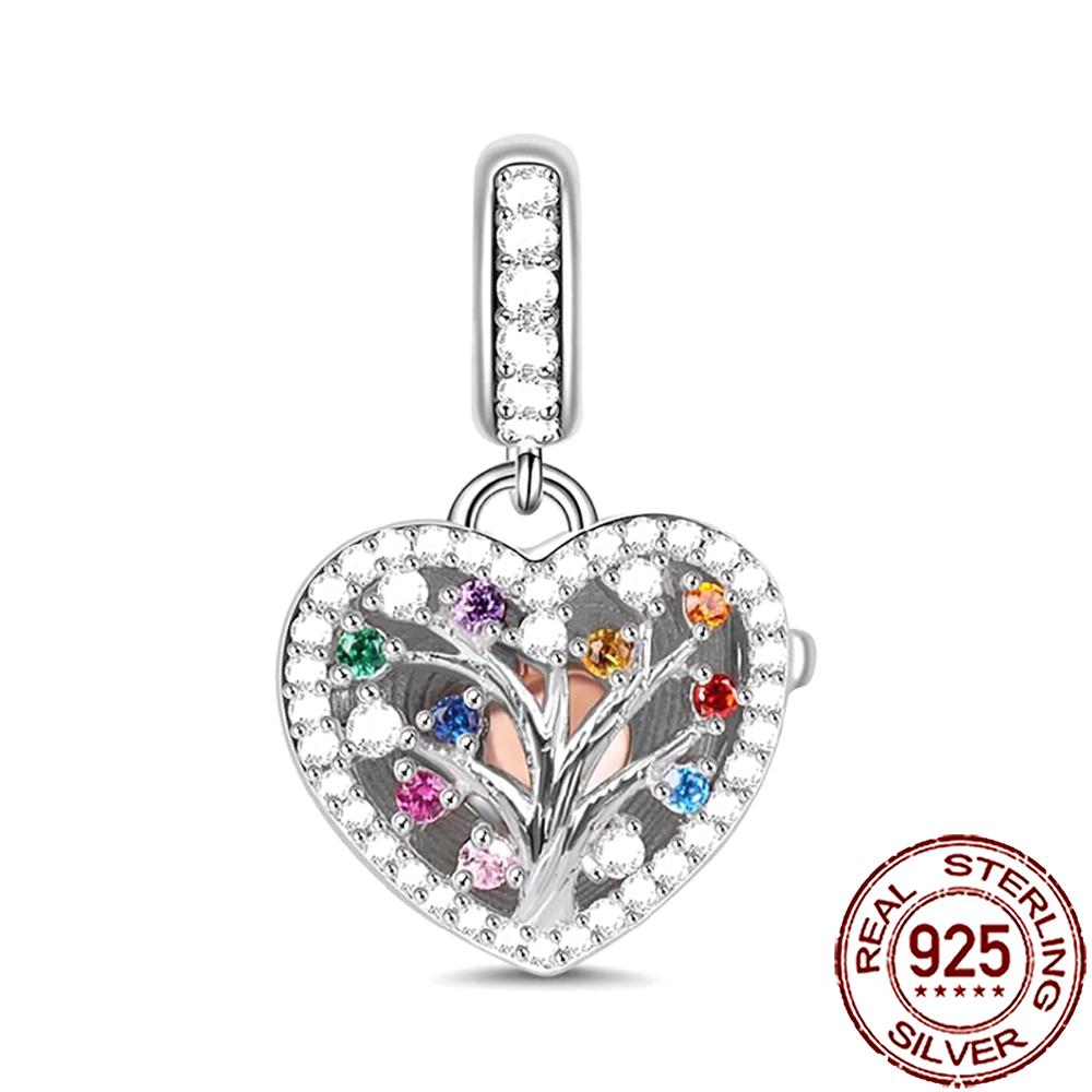 New Charms Copper Dream Catcher Cross Clover Angle Wing Heart Beads Fit Origina Bracelet Necklace Diy Jewelry