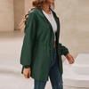 Women's Casual Waterproof Jacket Outdoor Sports  Long Sleeve Jacket