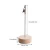 20 Pieces Name Card Holder with Clip Photo Holder Place Card Holder Photo Stand Memo Holder for Business Cards
