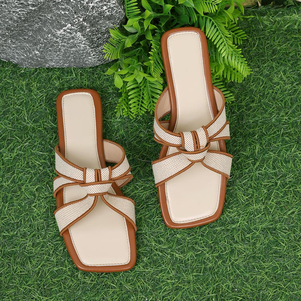 Fashion Fashion Women's Slippers 2025 Summer New Flip-Flops Design Flat Non-slip Slippers Outdoor Casual Comfortable Women's Shoes