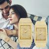 Full Diamond Watch British Waterproof Square Watch Women'S Ipg Vacuum Plated Watch