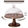Jingzhouyuan New Chinese Style Bamboo Cake Stand & Display Tray