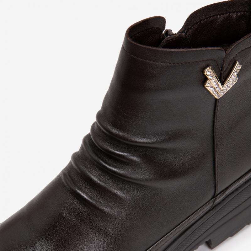 Portfolio Portfolio By ESquire Women S Wrinkle Comfort Ankle Fur bootS