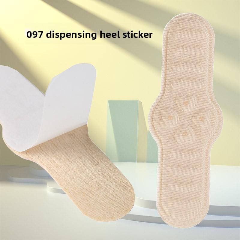 High Heels Anti-wear and Anti-drop Heel Sticker, Invisible Code Adjustment Sponge Half-size Pad Dispensing Non-slip Heel Sticker In Summer