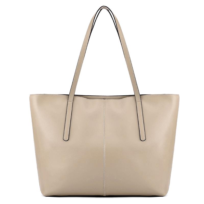 Damen Mode Luxus Designer Schultertasche Damen Echte Leder Große Kapazität Tote Tasche Für Arbeit Büro Tägliche Nutzung Pendeln