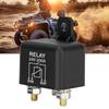 200A 24V Car Start Relay High Current Normally Open 24V 200A Relay 4 Pin Brass Coil Vehicle Starter Relay Lawn Cutter