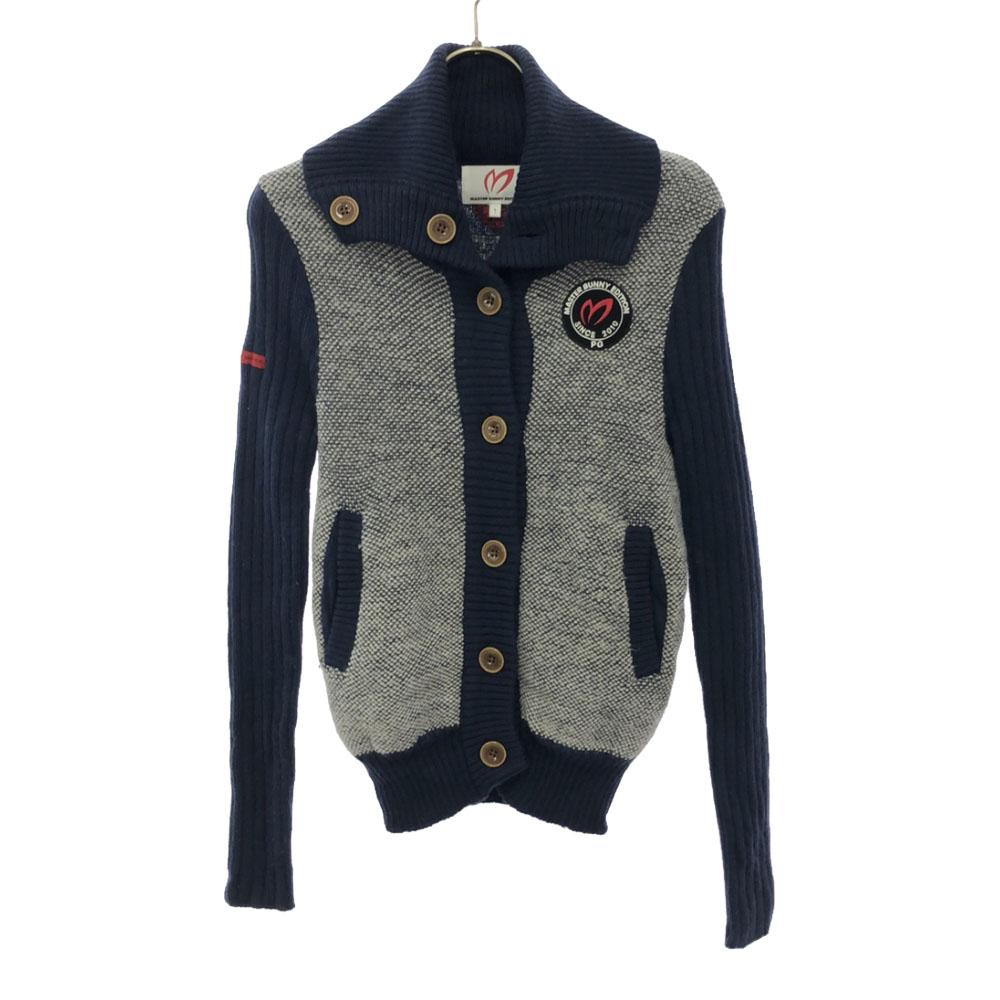 

MASTER BUNNY EDITION Made in Japan wool golf Long sleeve knit cardigan 1 Women Used