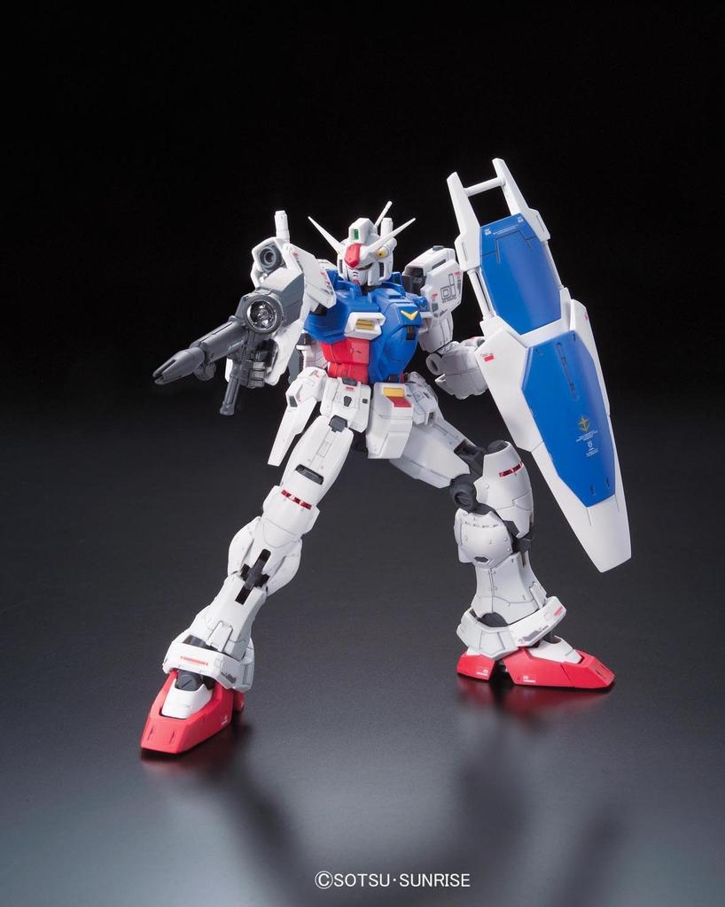 RG Mobile Suit Gundam 0083 STARDUST MEMORY Gundam Prototype Unit 1 Zephyranthes Scale Plastic Model RX-78GP01 1/144 Pre-Colored