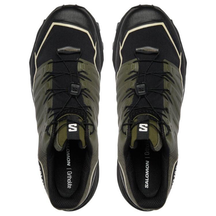 SALOMON Thundercross GORE-TEX Olive Night Black Unisex Sneakers Green Alfalfa L47383400