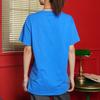 Vans Smiley Ice Cream Crew Neck Short Sleeve T-Shirt Women Tops Blue VN000FQPCGP