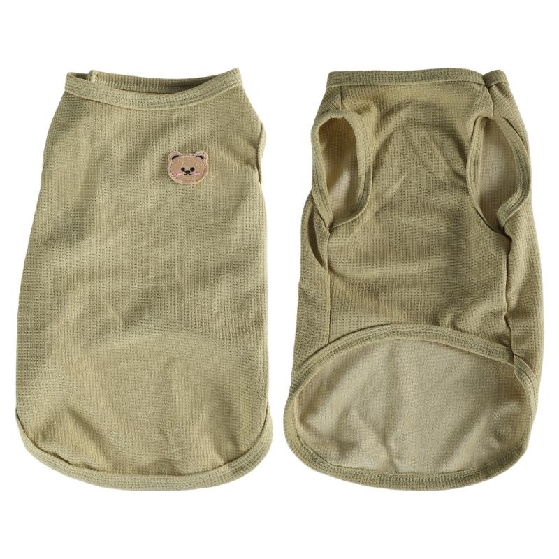 Dog Spring T-shirt Indoor Outdoor Lightweight Vest Outfit for Hiking Dog Jackets for Walking Camping