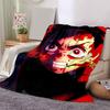 1pc Anime Demon Slayer Tanjiro Kamado Cosplay Blanket, Home Decor, Couch Throw .B046