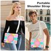 Samsung Tab A11 Cartoon Silicone Wristband Holder Case with Pen Slot